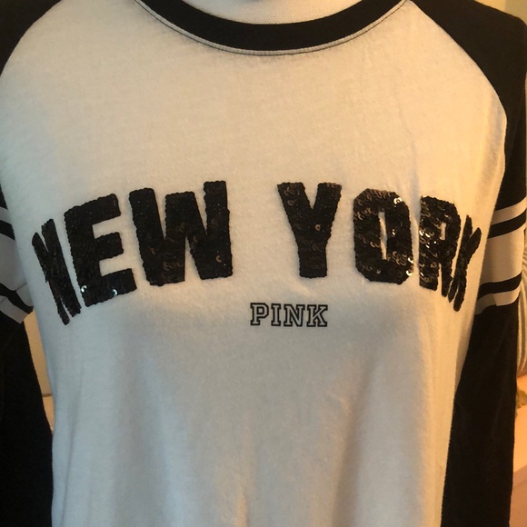 Victoria’s Secret PINK Rare NYC Baseball Shirt